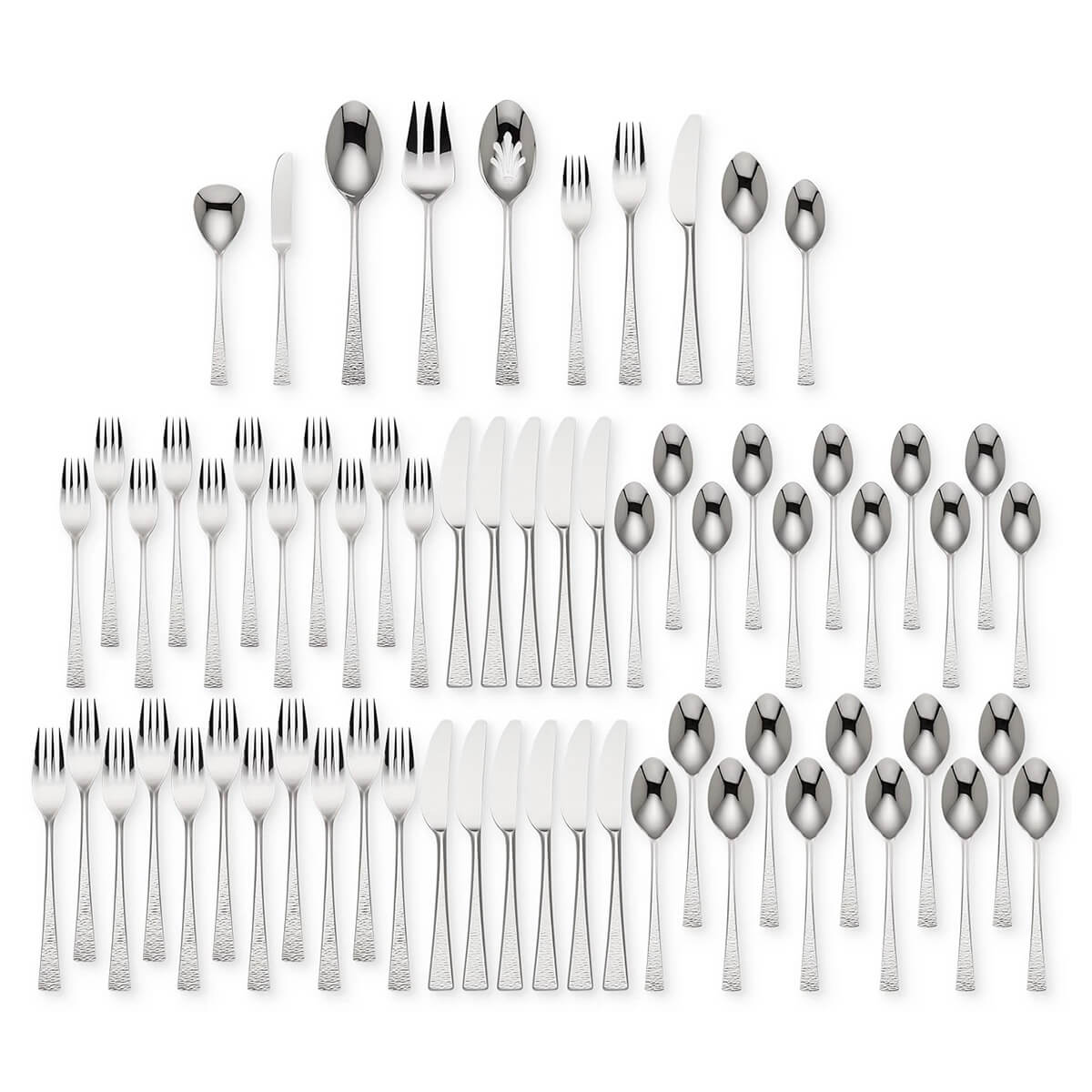 Gorham Biscayne 65 Piece Set, Service for 12 - LN-818552