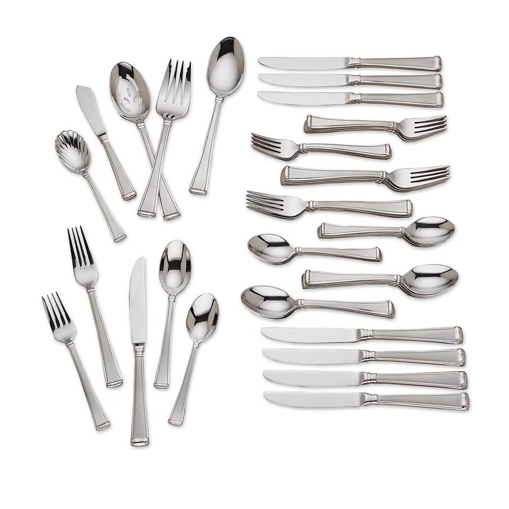 Gorham Column Frosted 45 Piece Set, Service for 8 - GH-CFR-45