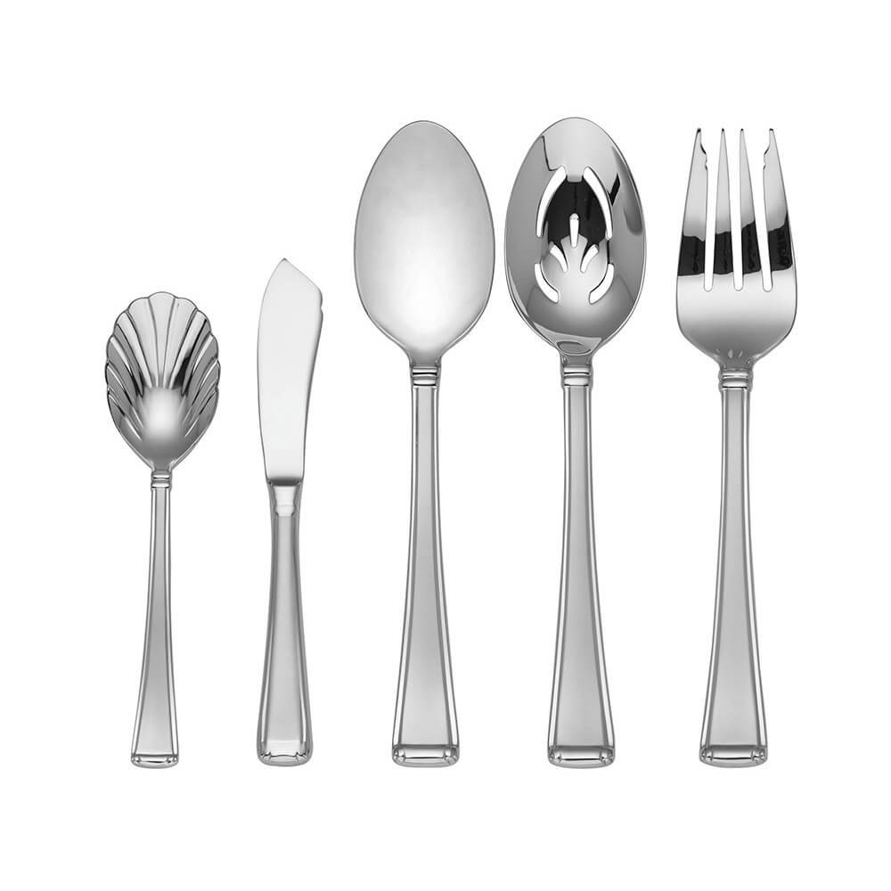 Gorham Column Frosted 45 Piece Set, Service for 8 - GH-CFR-45