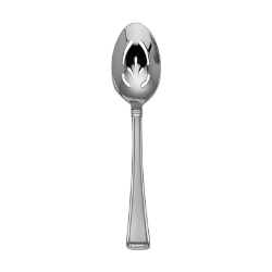 Gorham Column Frosted Pierced Serving Spoon 
