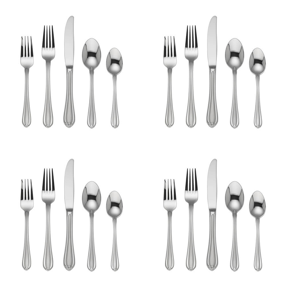 Gorham Melon Bud Frosted 20 Piece Set, Service for 4 - GH-MBF-50/4
