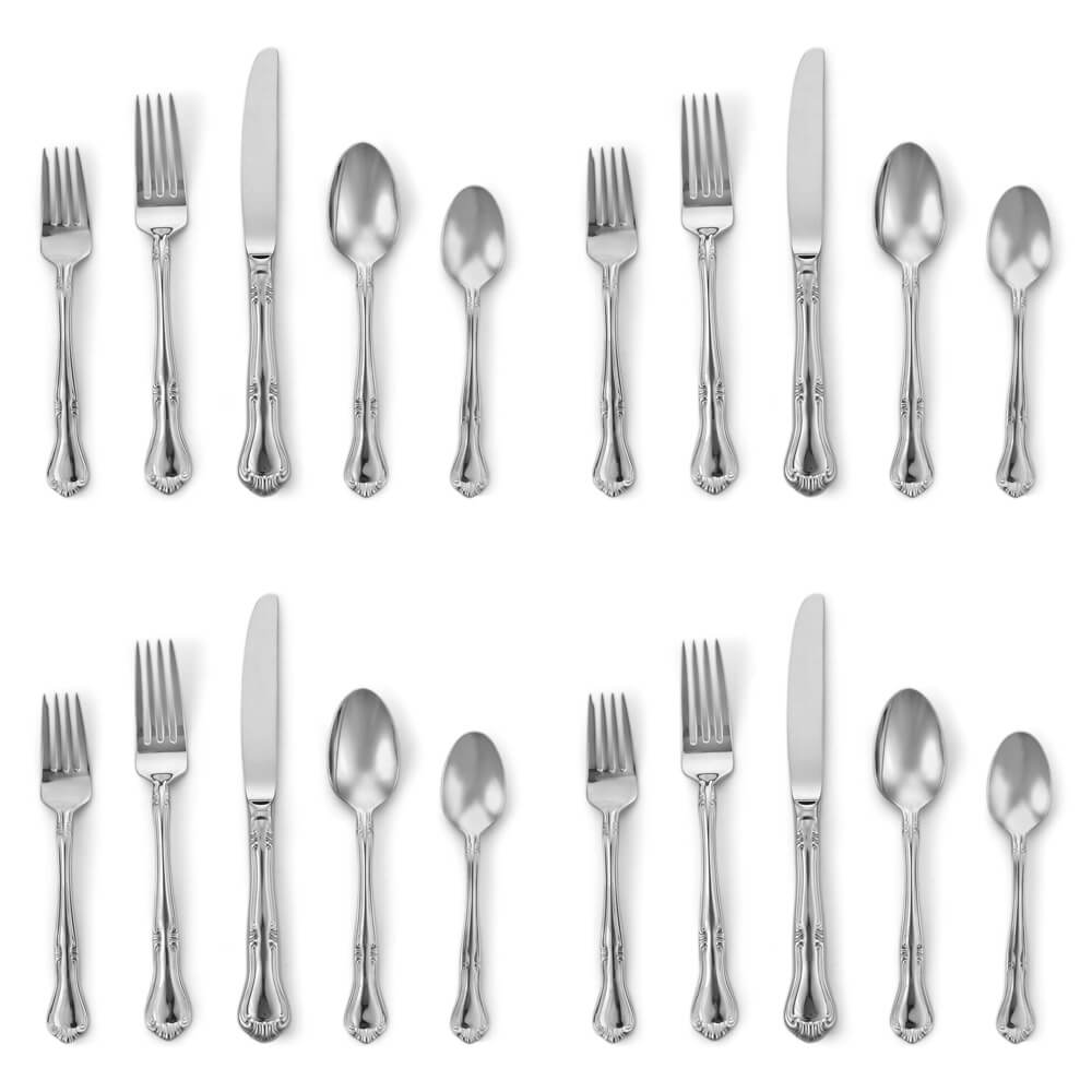 Gorham Valcourt  20 Piece Set, Service for 4 - GH-VAL-50/4