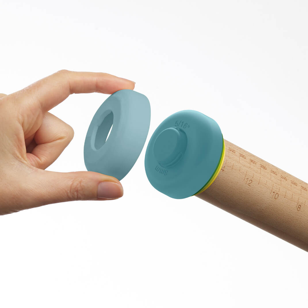 Joseph Joseph Adjustable Rolling Pin Rings (Duo) - Thumbnail 2