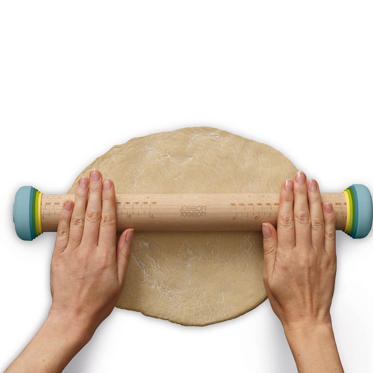 Joseph Joseph Adjustable Rolling Pin Rings (Duo) - Thumbnail 4