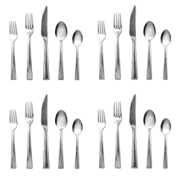 Lenox Continental Dining 20 piece Stainless Flatware, Service for 4 