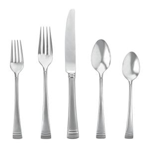 Lenox Federal Platinum Frosted 5 Piece Place Setting