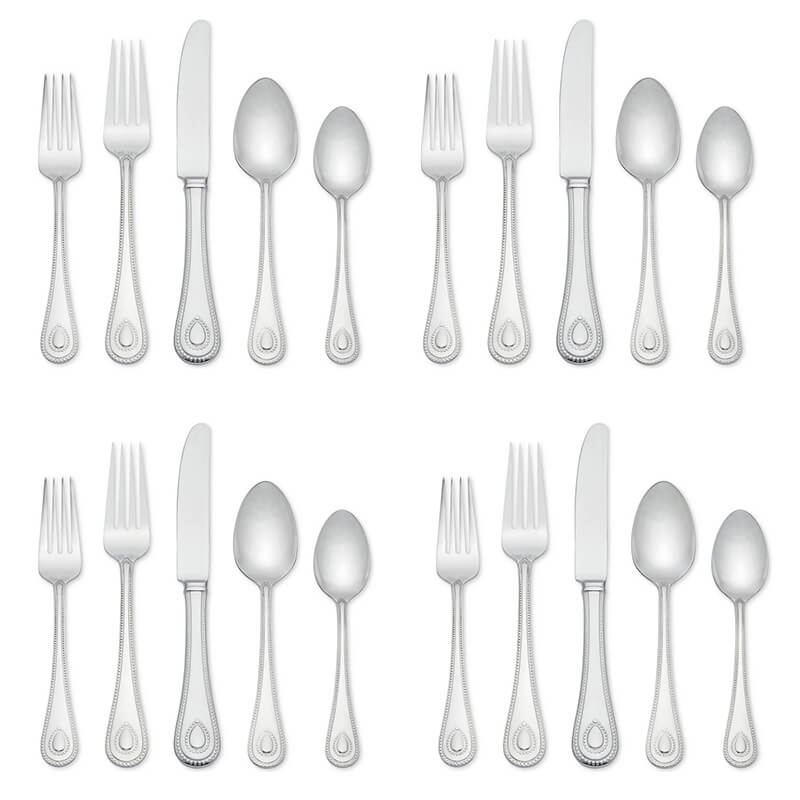 Lenox French Perle 20 Piece Set, Service for 4 - LN-FRP-50/4