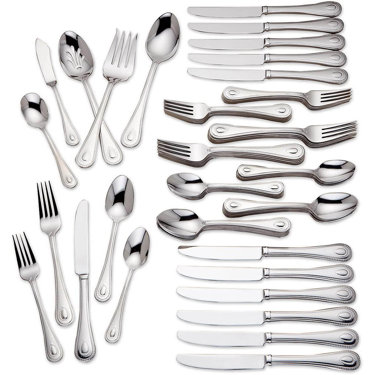 Lenox French Perle 65 Piece Set, Service for 12 - LN-FRP-65