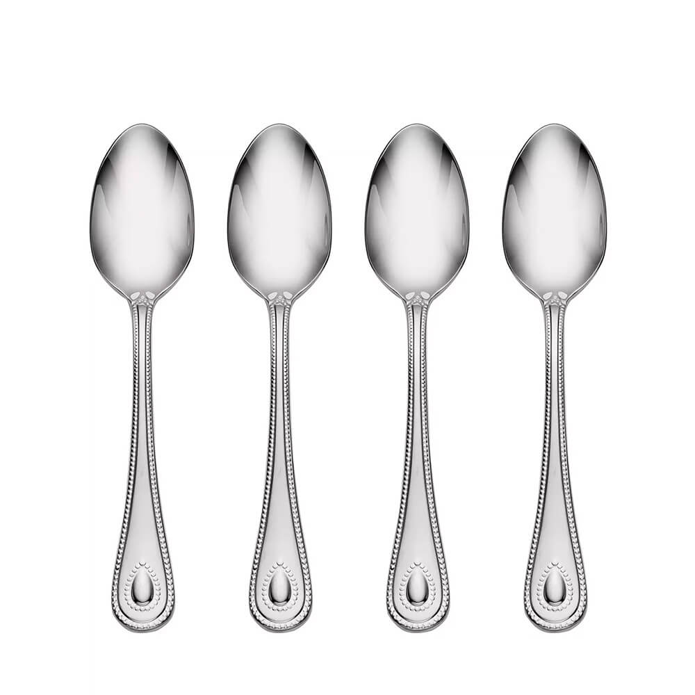 Lenox French Perle Teaspoons (Set of 4) - LN-FRP-1/4