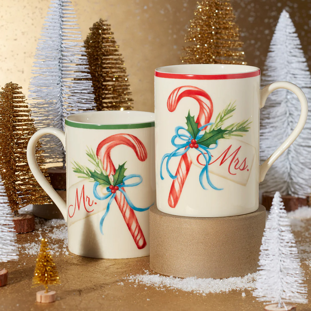 Trade Shop - Set 6 Pezzi Servizio Tazzine Tazze Caffè In Ceramica