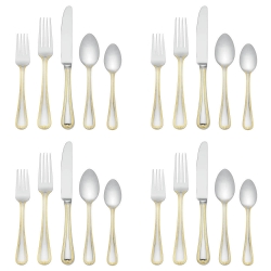 Lenox Vintage Jewel Gold 20 Piece Set, Service for 4 