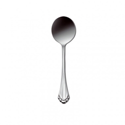 Oneida Marquette Bouillon/Round Soup Spoon 