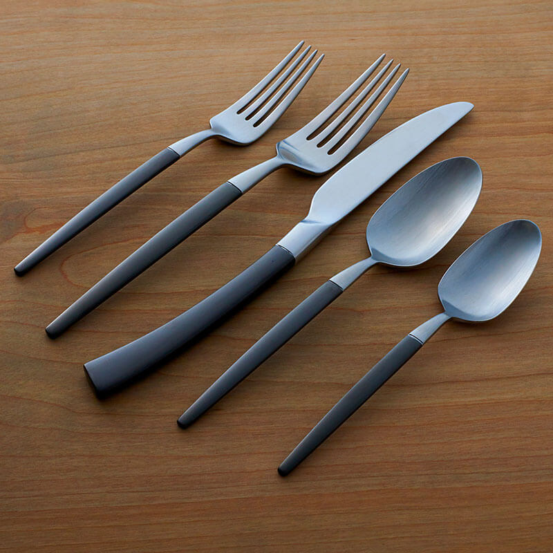 Oneida Adjacent Midnight 20 Piece Set, Service for 4 - B1010020AL20