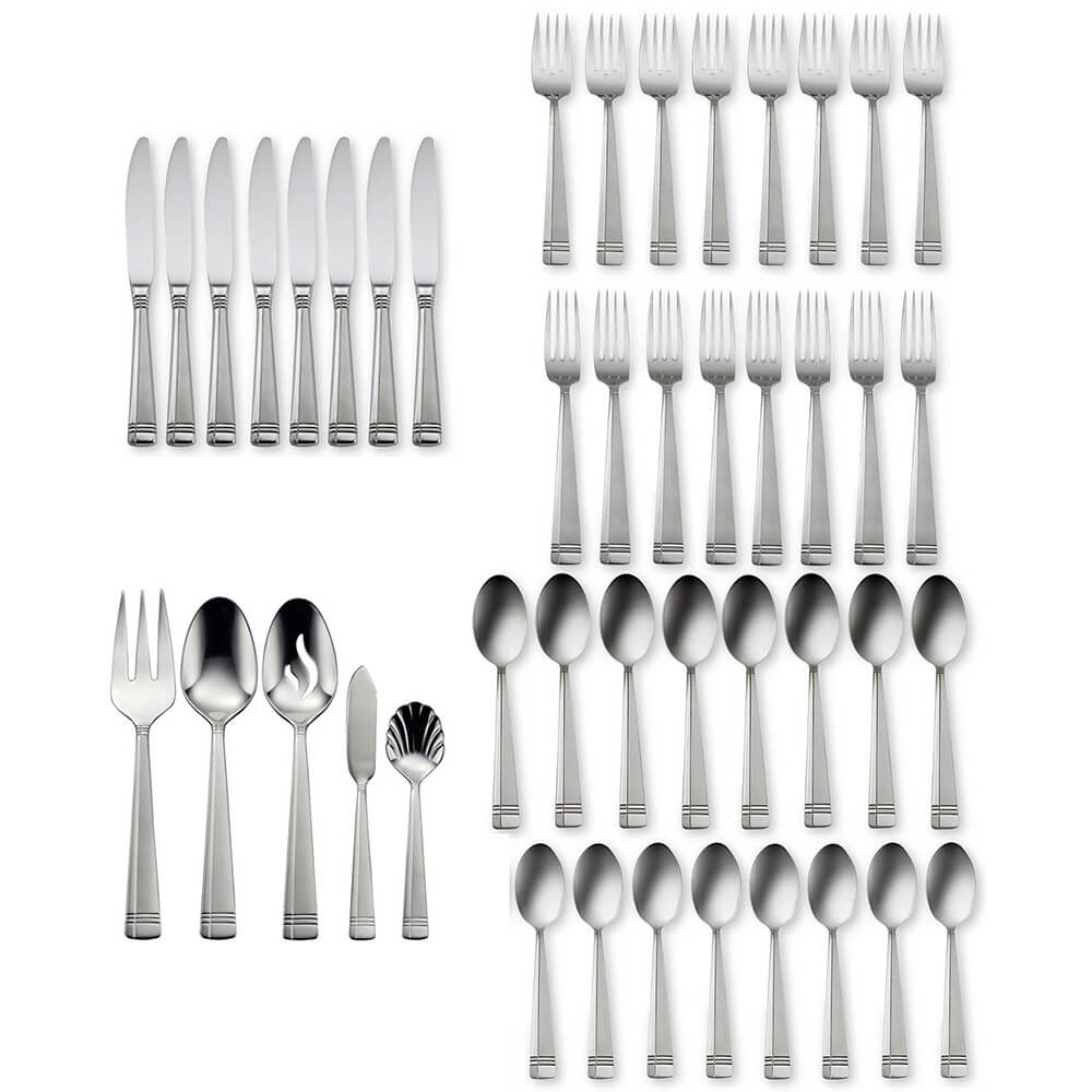Oneida Amsterdam 45 Piece Set, Service for 8 - ON-T078045A