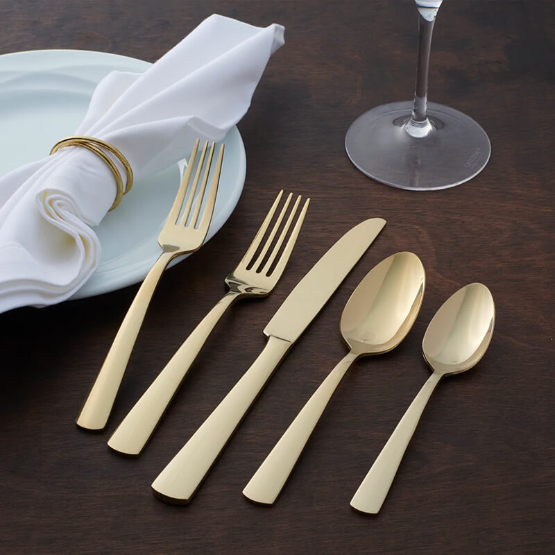 Oneida Aptitude Champagne Satin 20 Piece Set, Service for 4 - B1025020AL21