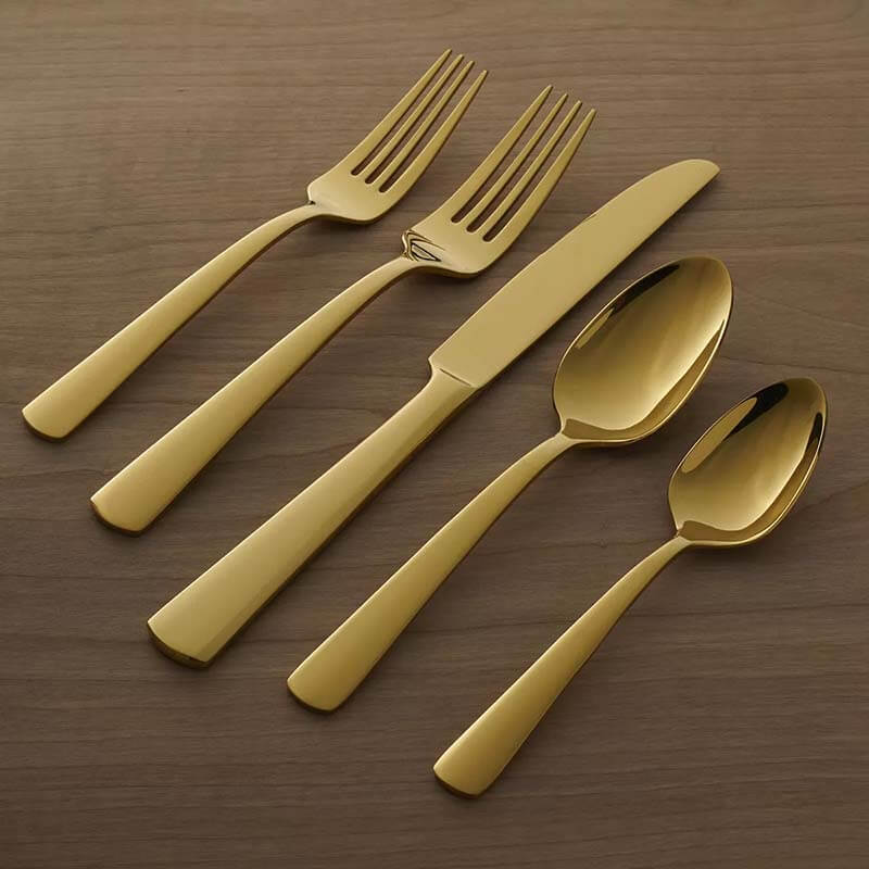 Oneida Aptitude Set Di 6 Forchette Da Insalata In Acciaio Inossidabile 18/0: Posate Moderne E Lucide Per La Tavola Quotidiana