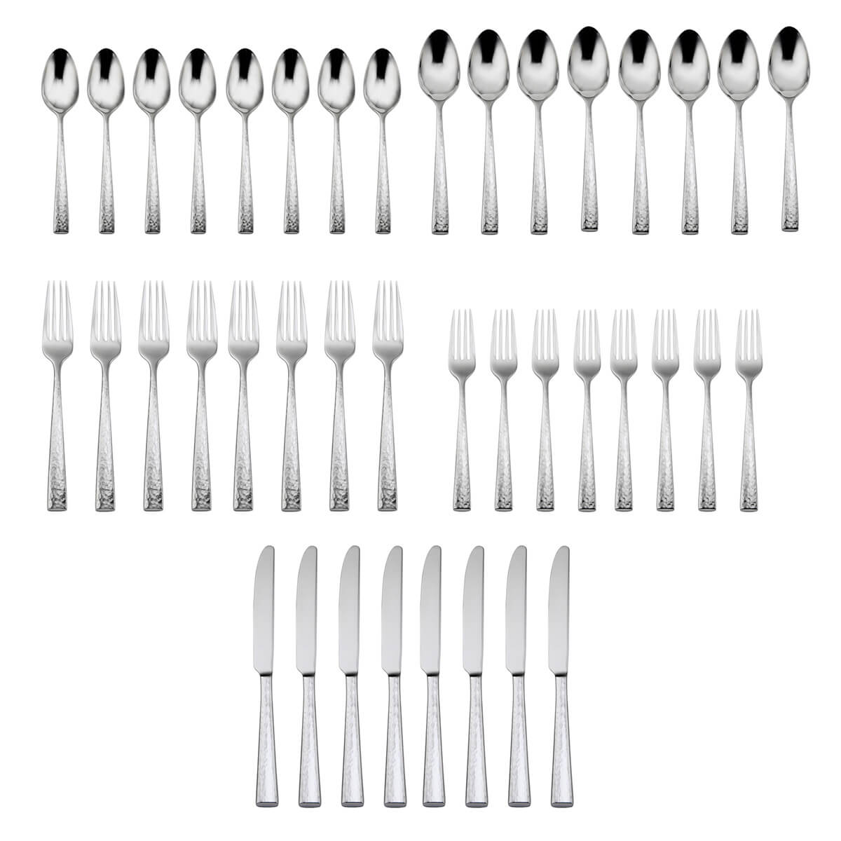 Oneida Cabria 40 Piece Set, Service for 8 - ON-CAB-50/8
