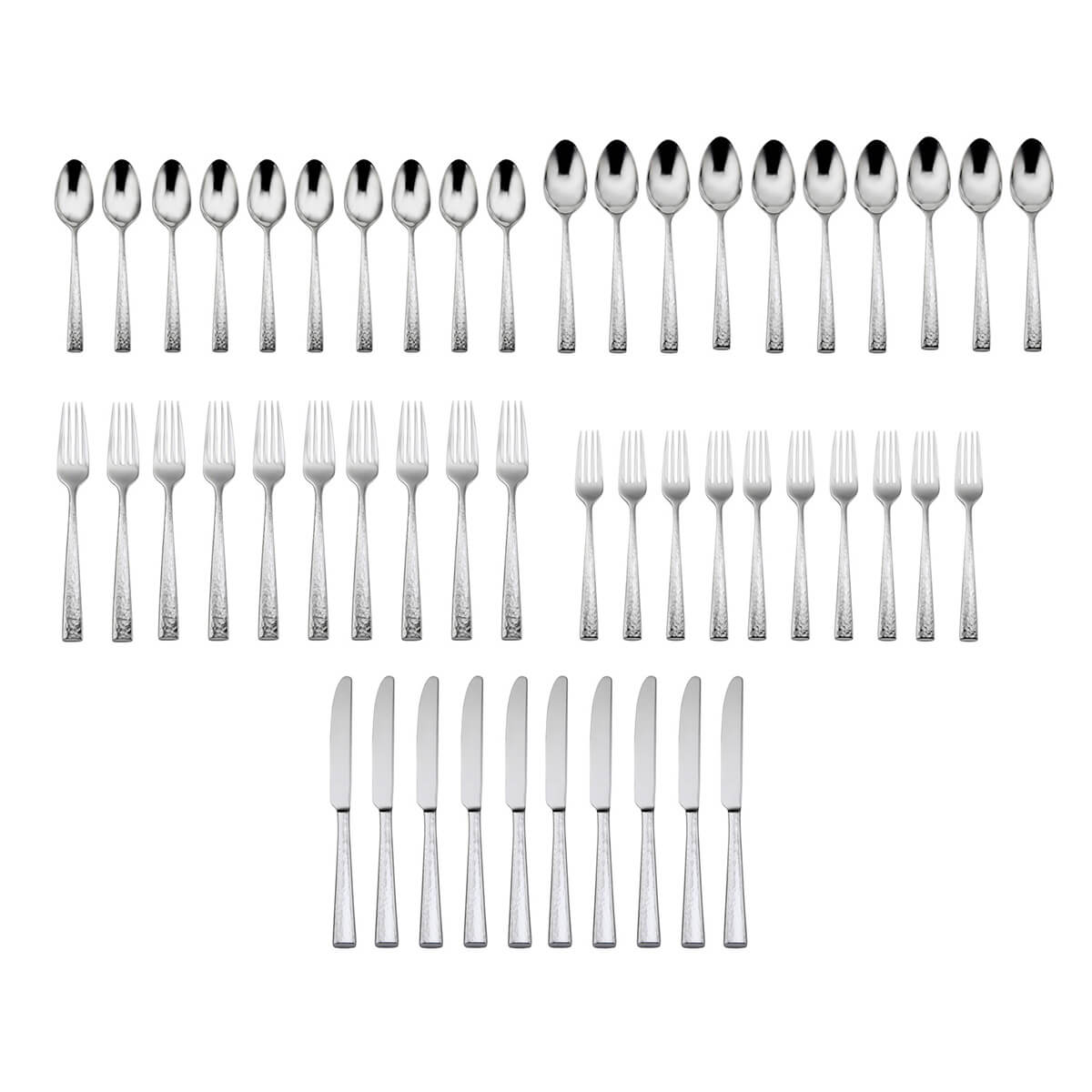 Oneida Cabria 50 Piece Set, Service for 10 - ON-CAB-50/10