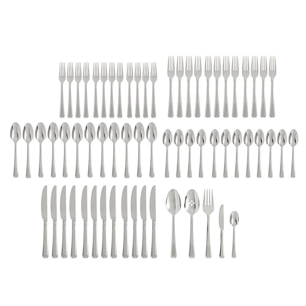 Oneida Chroma 65 Piece Set, Service for 12 - F106065AL21