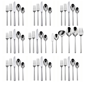 Oneida Diameter 46 Piece Set, Service for 8