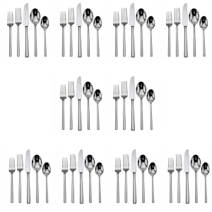 Oneida Diameter 50 Piece Set, Service for 10