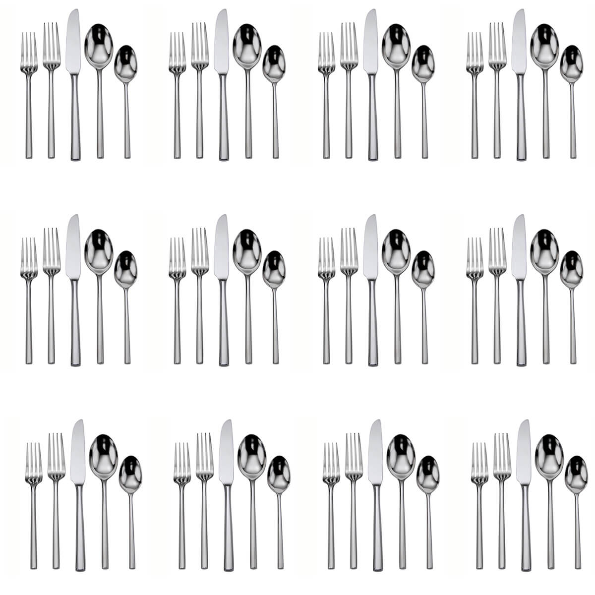Oneida Diameter 60 Piece Set, Service for 12 - ON-DIA-50/12