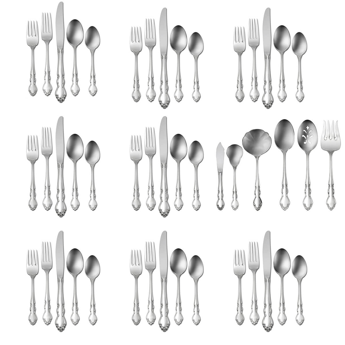 Oneida Dover 40 Piece Set, Service for 8 - ON-DV-50/8