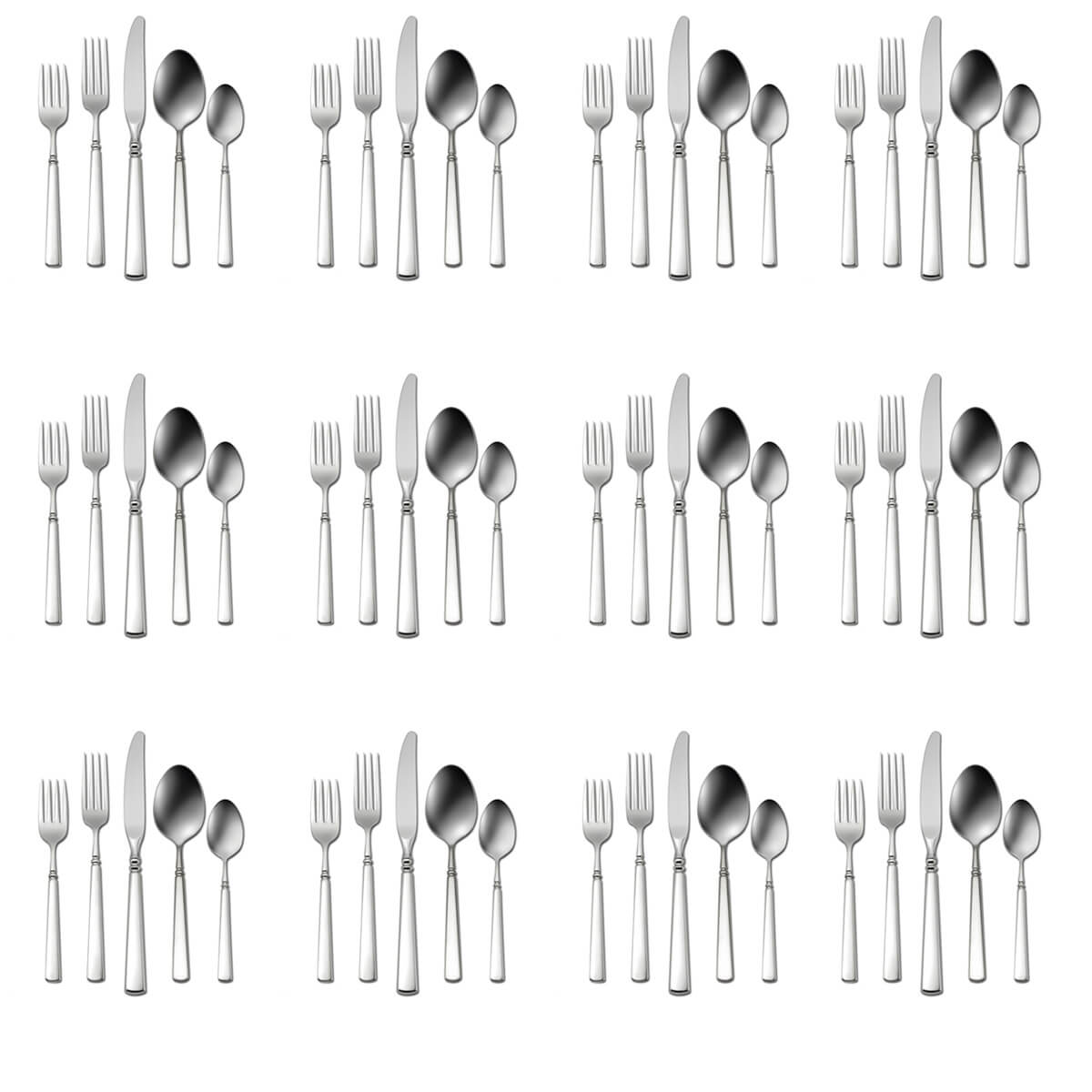 Oneida Easton 60 Piece Set, Service for 12 - ON-EA-50/12