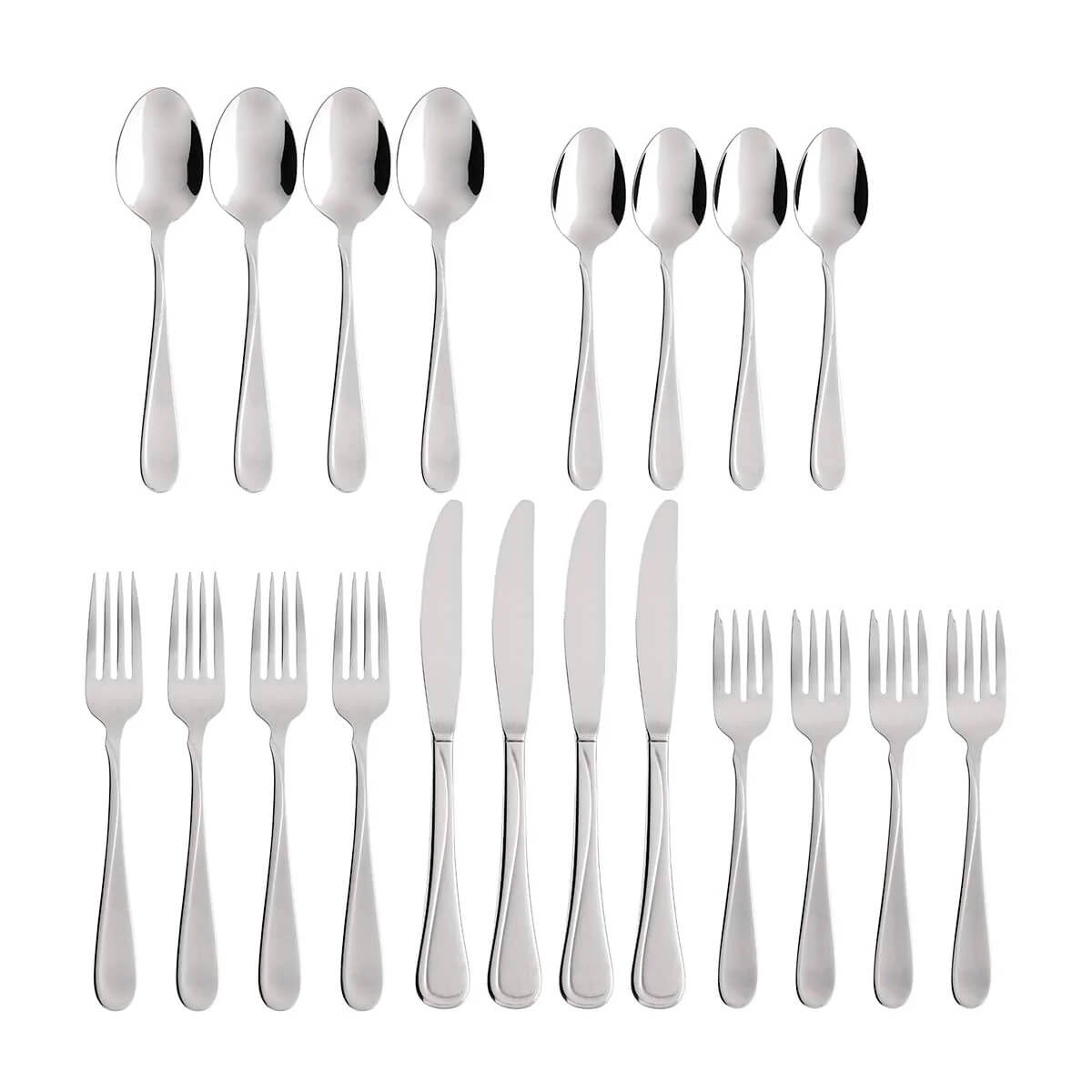 Oneida Flight 20 Piece Set, Service for 4 - ON-2865020B