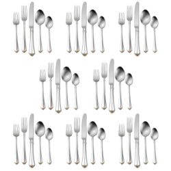 Oneida Golden Juilliard 40 piece, Service for 8 