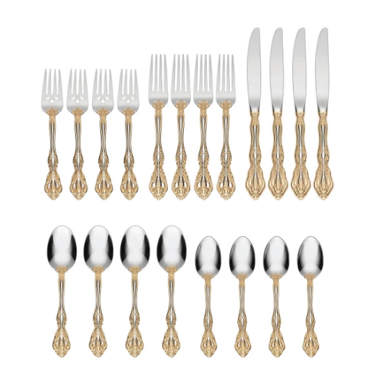 Oneida Golden Michelangelo 20 Piece Set, Service for 4 - ON-GMK-50/4