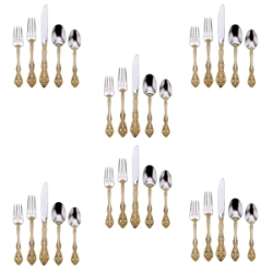 Oneida Golden Michelangelo 30 Piece Set, Service for 6 