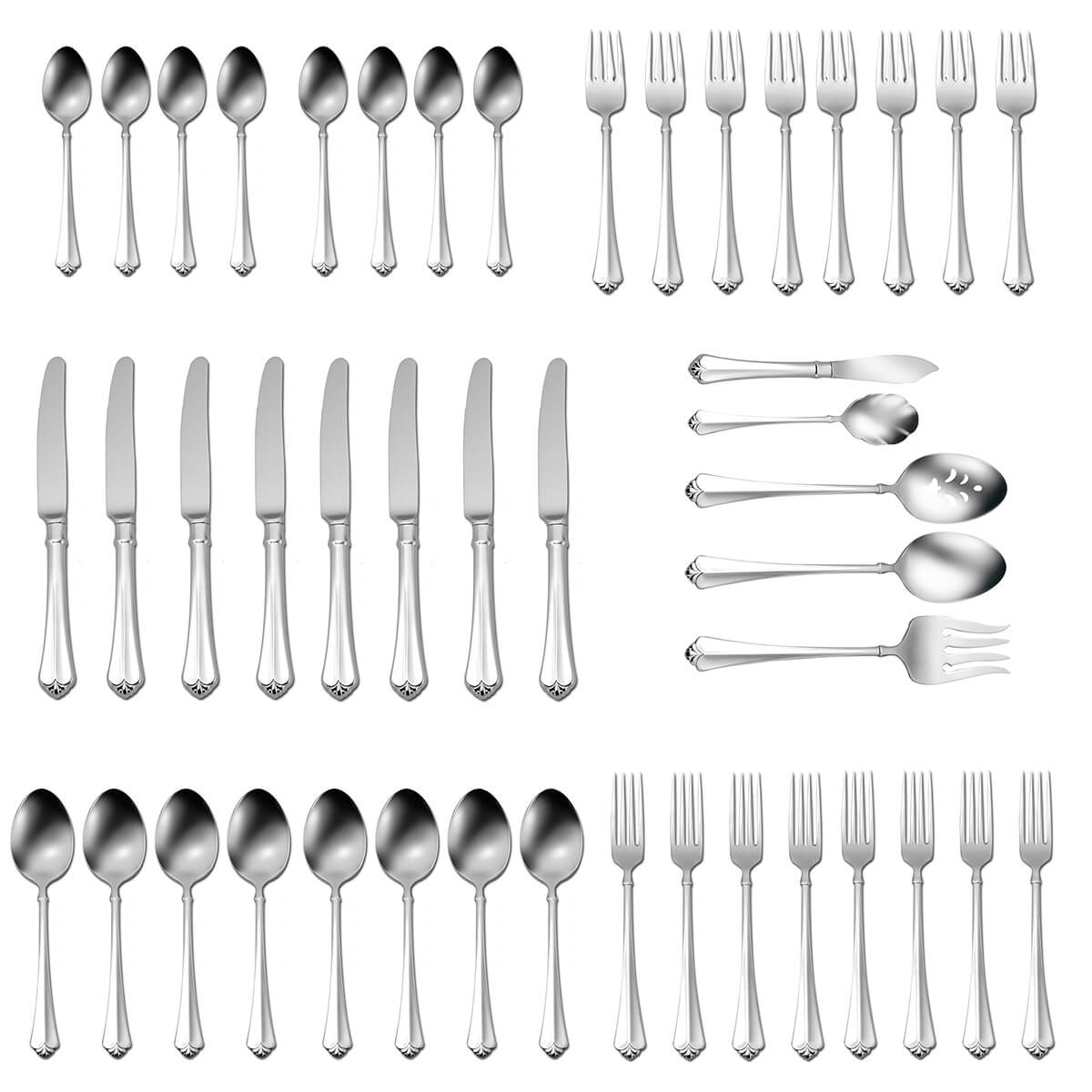 Oneida Juilliard 45 Piece Set, Service for 8 - 2273045A