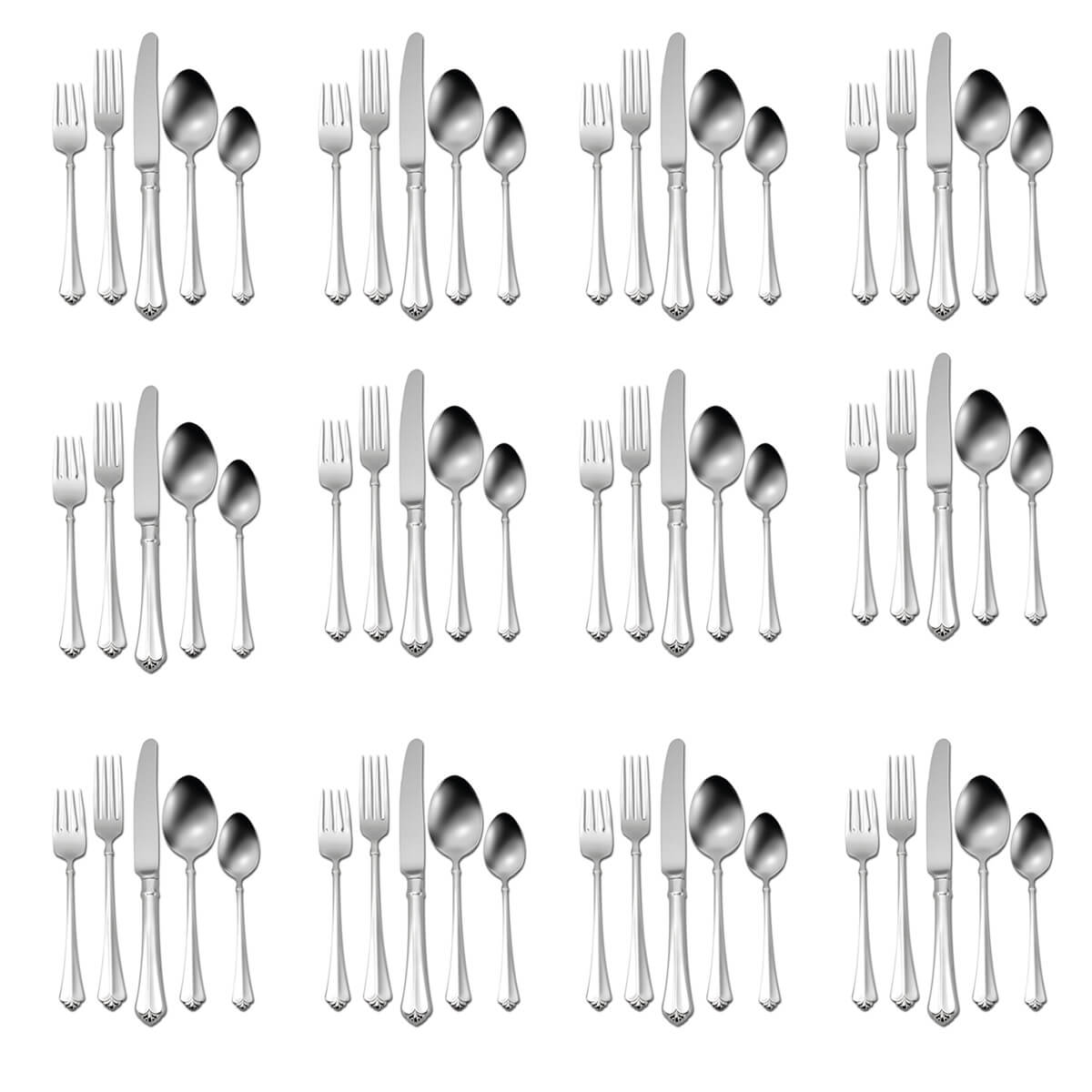 Oneida Juilliard 60 Piece Set, Service for 12 - ON-JU-50/12