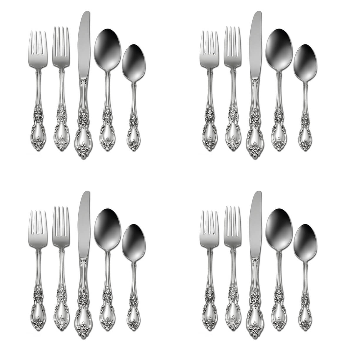 Oneida Louisiana 20 Piece Set, Service for 4 - ON-LA-50/4