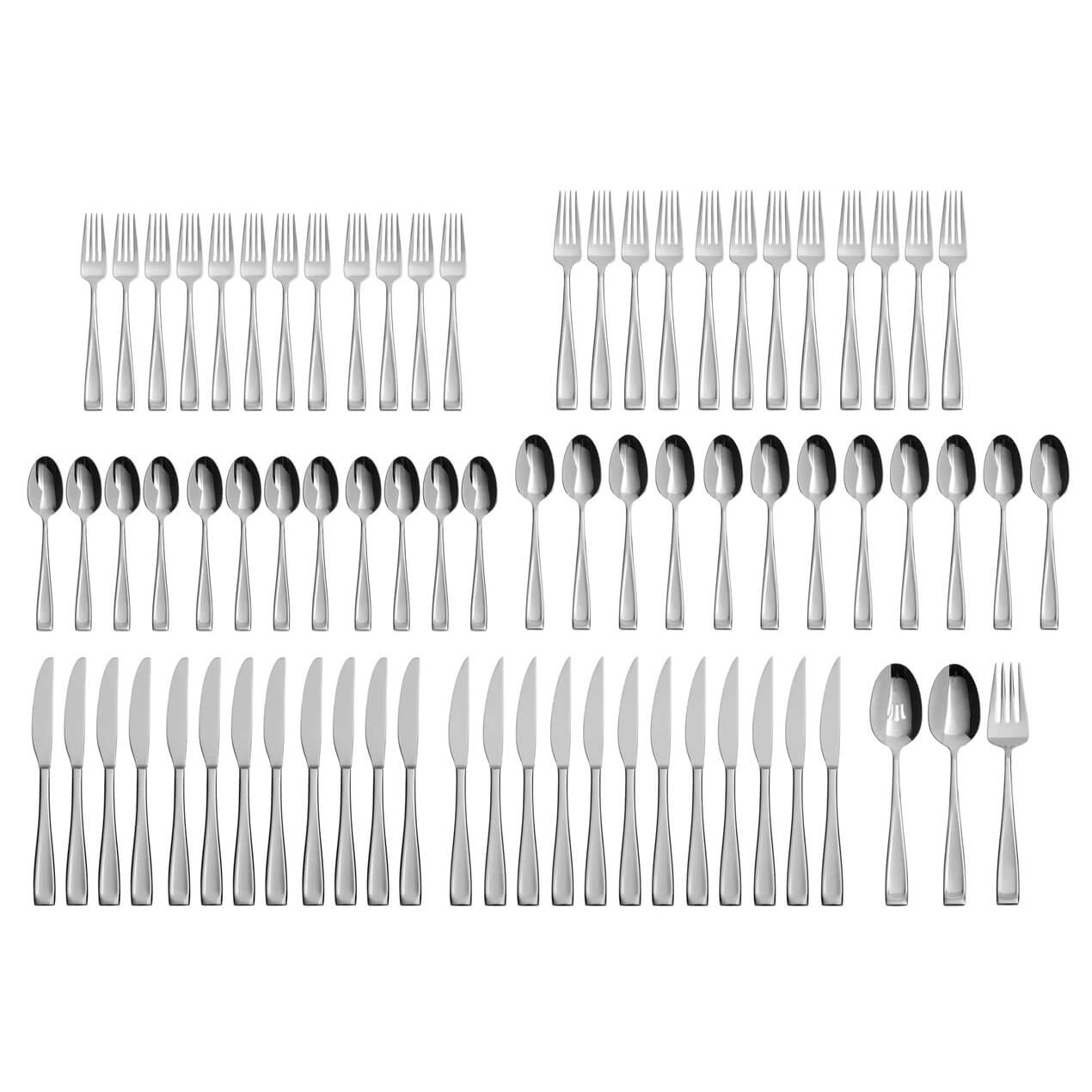 Oneida Moda 75 Piece Set, Service for 12 - T711075AL20