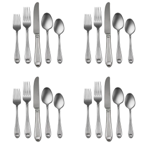 Oneida Satin Garnet 20 Piece Set, Service for 4