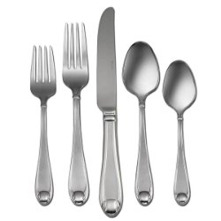 Oneida Satin Garnet 5 Piece Place Setting 