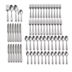 Oneida Satin Garnet 65 Piece Set, Service for 12 
