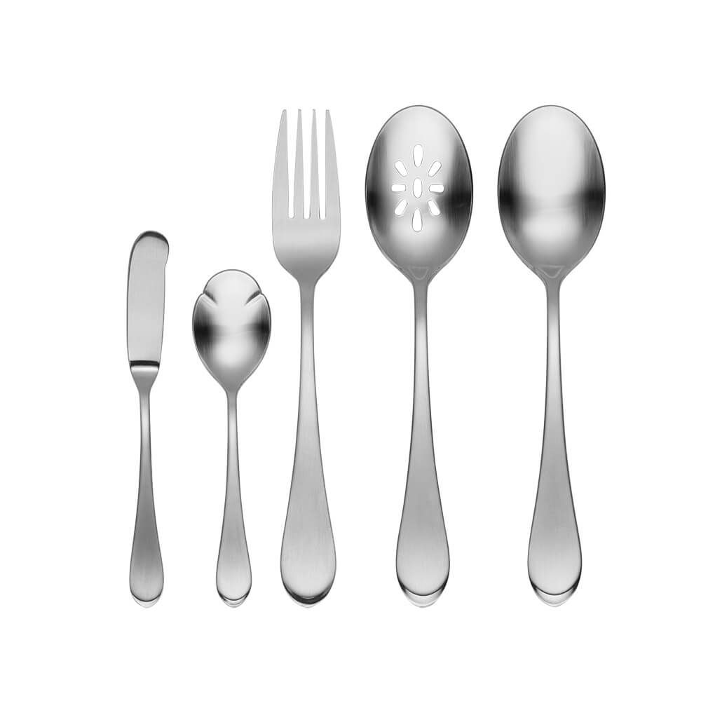 Oneida Satin Icarus 45 Piece Set, Service for 8 - ON-H326045AL20