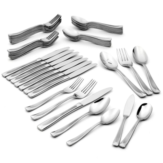 Oneida Satin Lincoln 45 piece, Service for 8 - H225045B