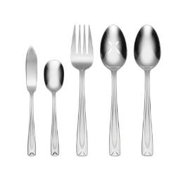 Oneida Satin Lincoln 5 Piece Serve Set 