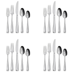 Oneida Satin Moda 20 piece, Service for 4 