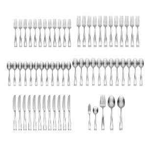 Oneida Satin Moda 65 Piece Set, Service for 12