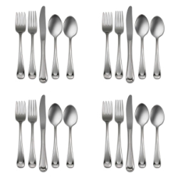 Oneida Satin Sand Dune 20 Piece Set, Service for 4 