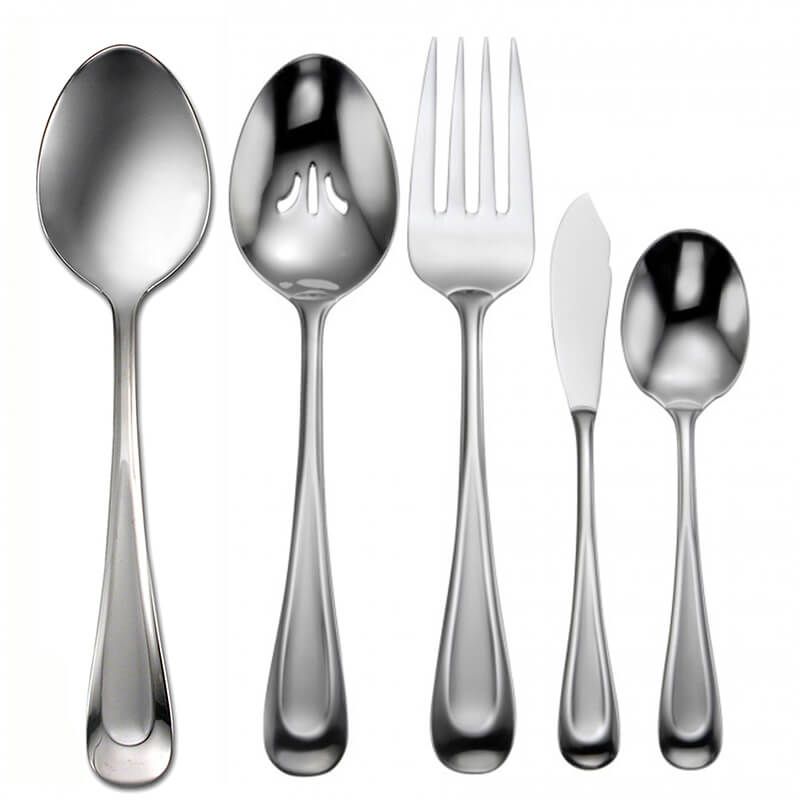 Oneida Satin Sand Dune 45 piece, Service for 8 - ON-2641045B