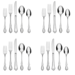 Oneida True Rose 20 Piece Set, Service for 4 