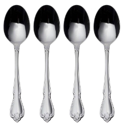 Oneida True Rose Dinner Spoons (Set of 4) 