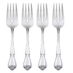 Oneida True Rose Salad Forks (Set of 4) 