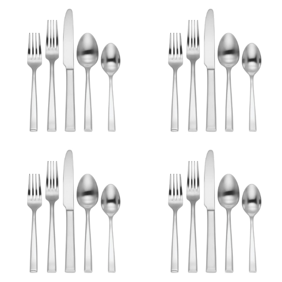 Reed & Barton East End Satin 20 Piece Set, Service for 4 - LN-3260820